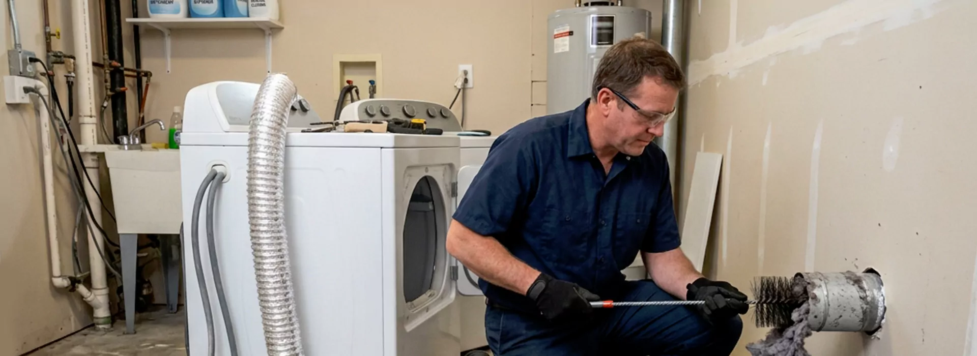 Clogged Dryer Vent Repair in Aberdeen, Maryland