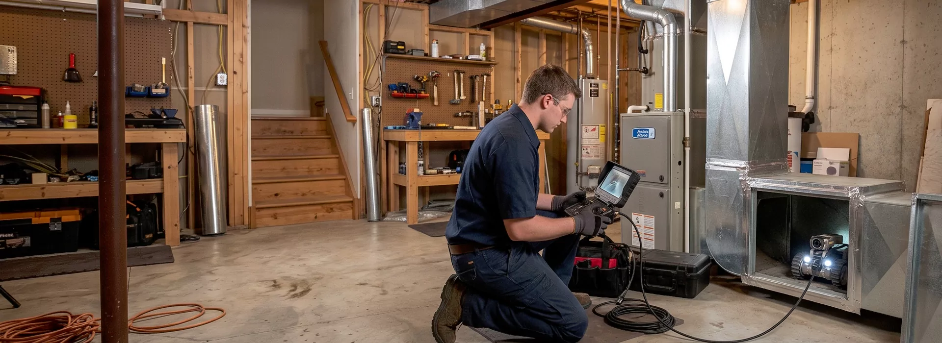 Robotic Duct Inspection Aberdeen, Maryland