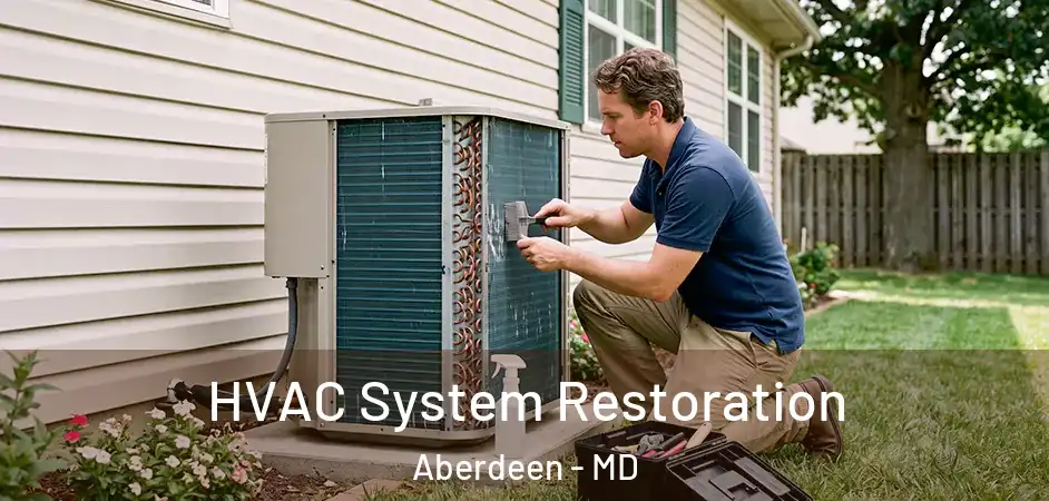  HVAC System Restoration Aberdeen - MD