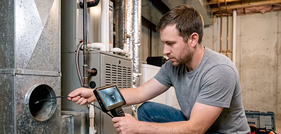 Air Duct Camera Inspection in Aberdeen, MD