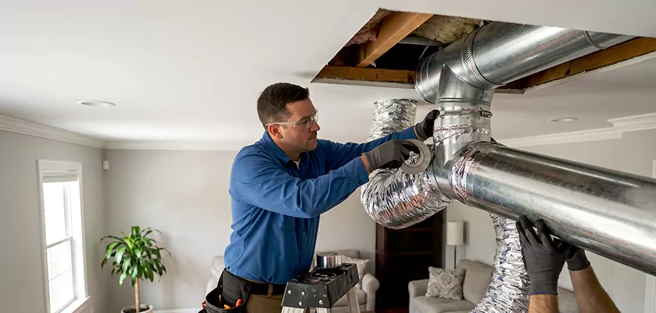 Dryer Vent Hose Replacement in Aberdeen, MD