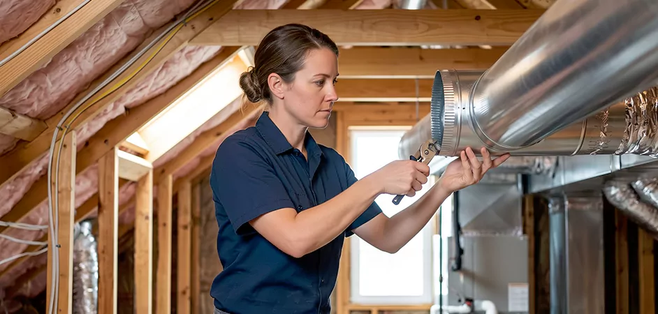 Dryer Vent Replacement in Aberdeen, MD