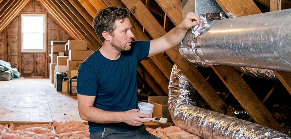Duct Board Leak Repair in Aberdeen