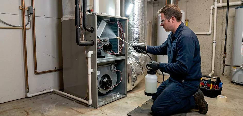 Air Handler Antimicrobial Treatment in Aberdeen