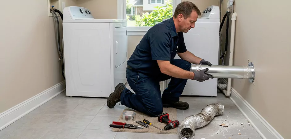 Dryer Vent Replacement in Aberdeen