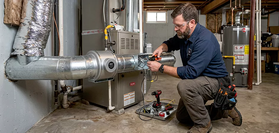 Booster Fan Installation in Aberdeen