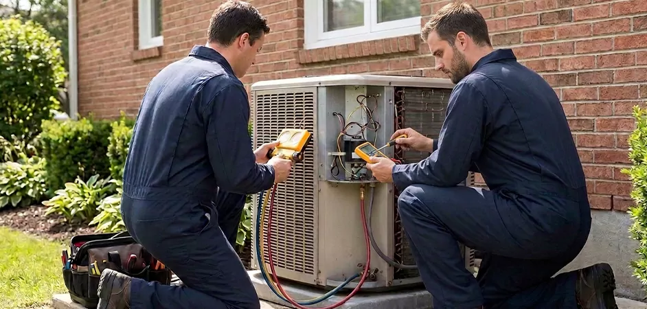 Heat Pump Inspection in Aberdeen