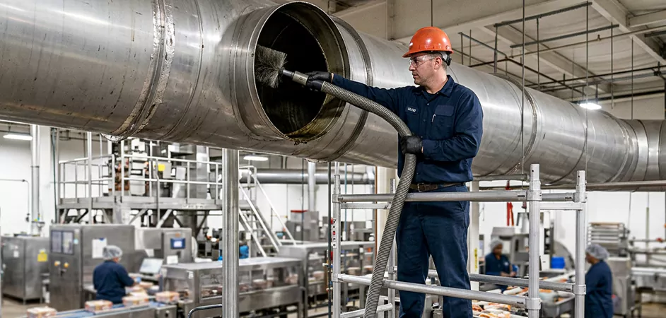 Food Processing Facility Duct Cleaning in Aberdeen