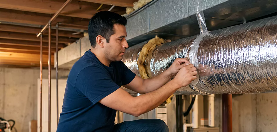 Duct Insulation Upgrade in Aberdeen