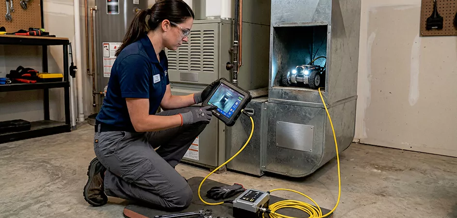 Robotic Duct Inspection in Aberdeen
