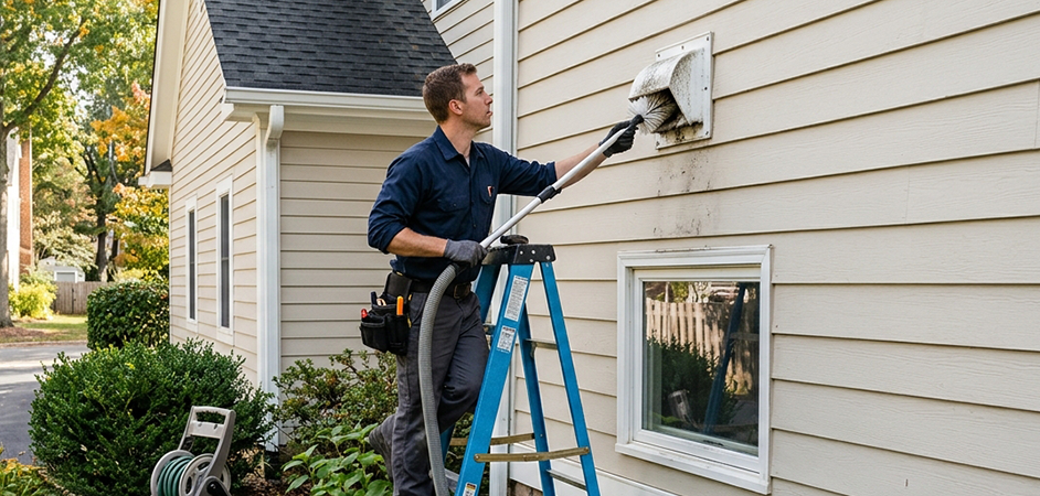 Exterior Vent Cap Cleaning in Aberdeen